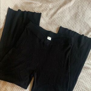 Abercrombie & Fitch Black Wide Leg Pants